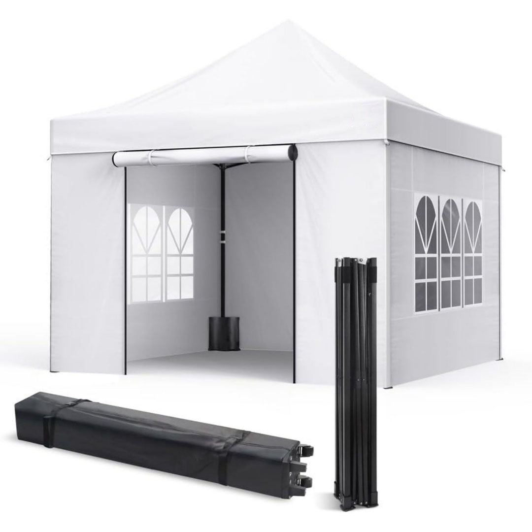 gazebo bianco per eventi pieghevole