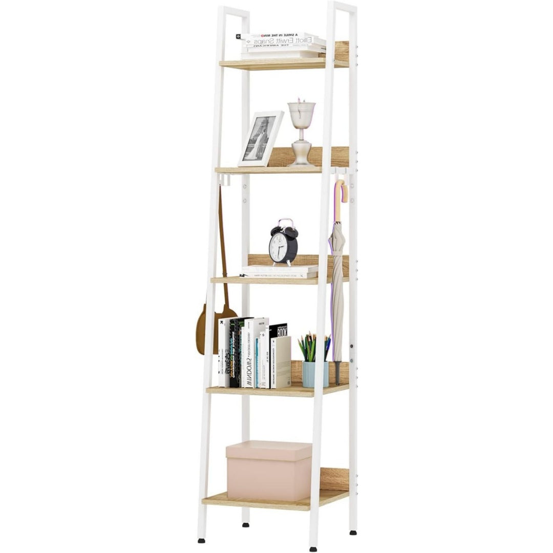 librerie bianco per letto 3