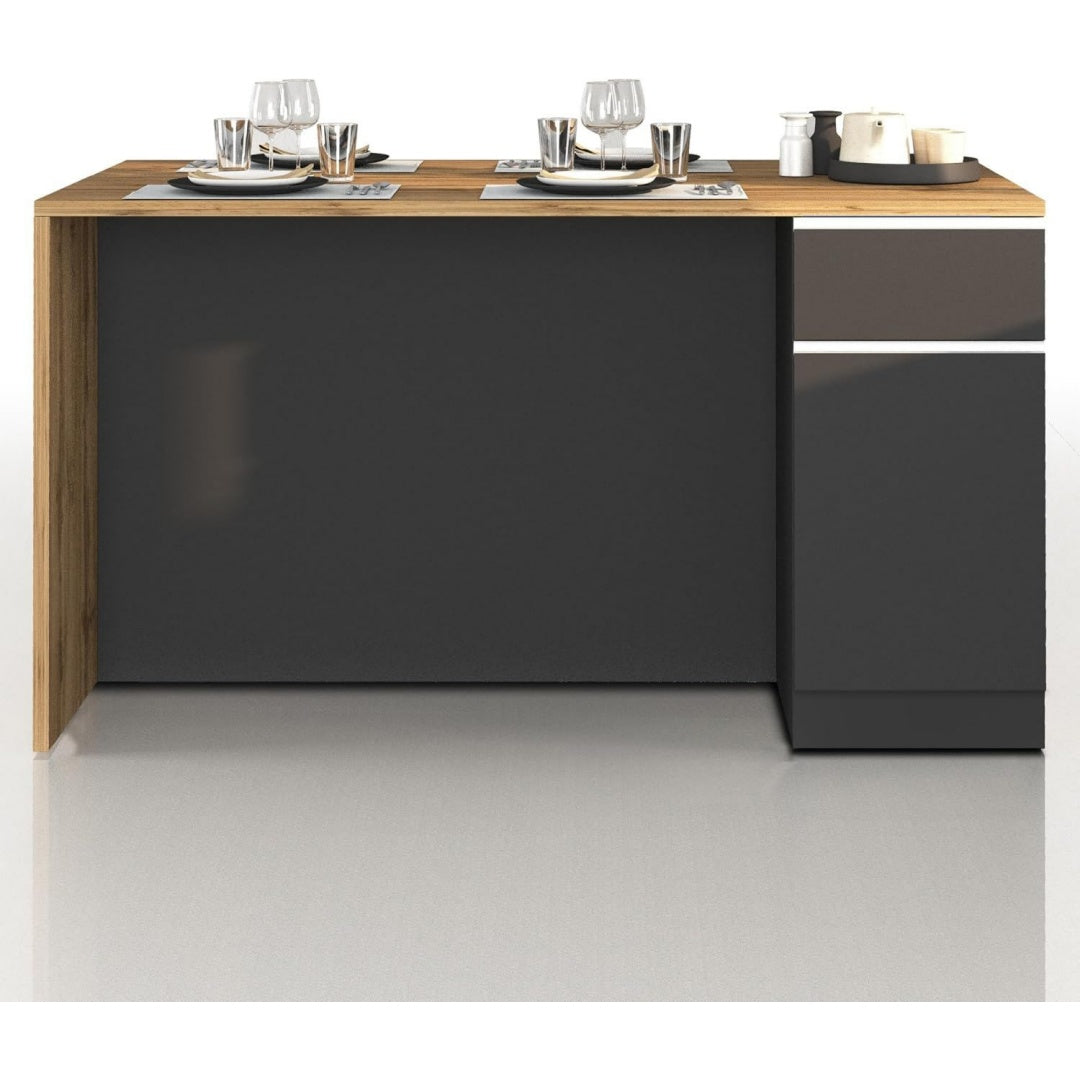 moduli componibili antracite per sala da pranzo ufficio